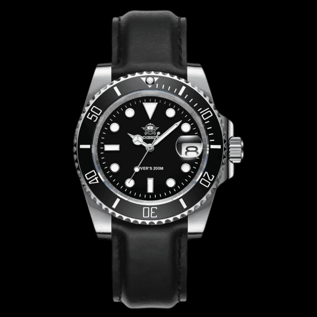 ADDIESDIVE 200M black leather ONETIMEBUY
