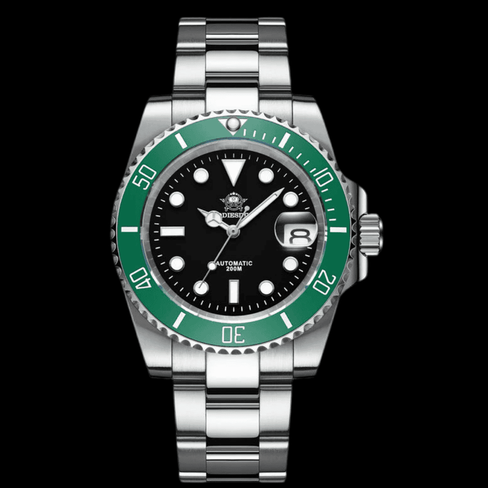 ADDIESDIVE 200M green/black steel ONETIMEBUY