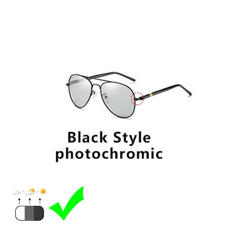 Colour-Changing Polarised Driving Sunglasses Type A Black Style ONETIMEBUY