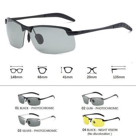 Colour-Changing Polarised Driving Sunglasses ONETIMEBUY
