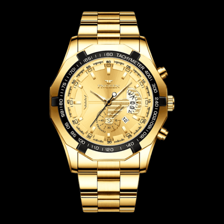 FNGEEN Presicion Men's Watch Gold ONETIMEBUY
