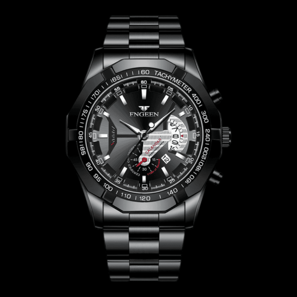 FNGEEN Presicion Men's Watch Black ONETIMEBUY