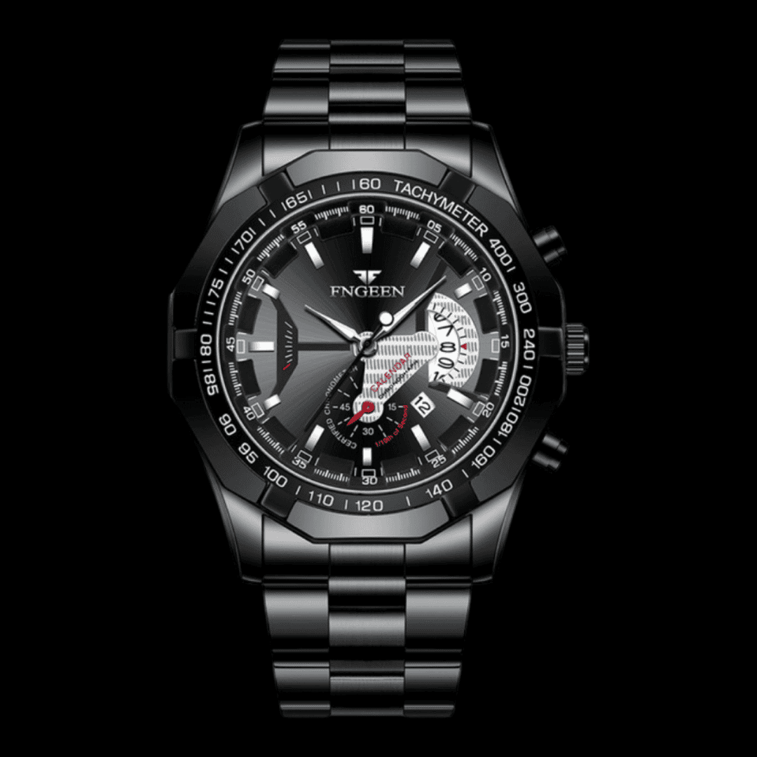 FNGEEN Presicion Men's Watch Black ONETIMEBUY