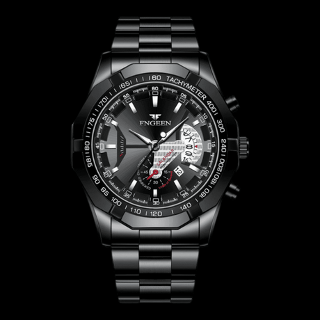 FNGEEN Presicion Men's Watch Black ONETIMEBUY