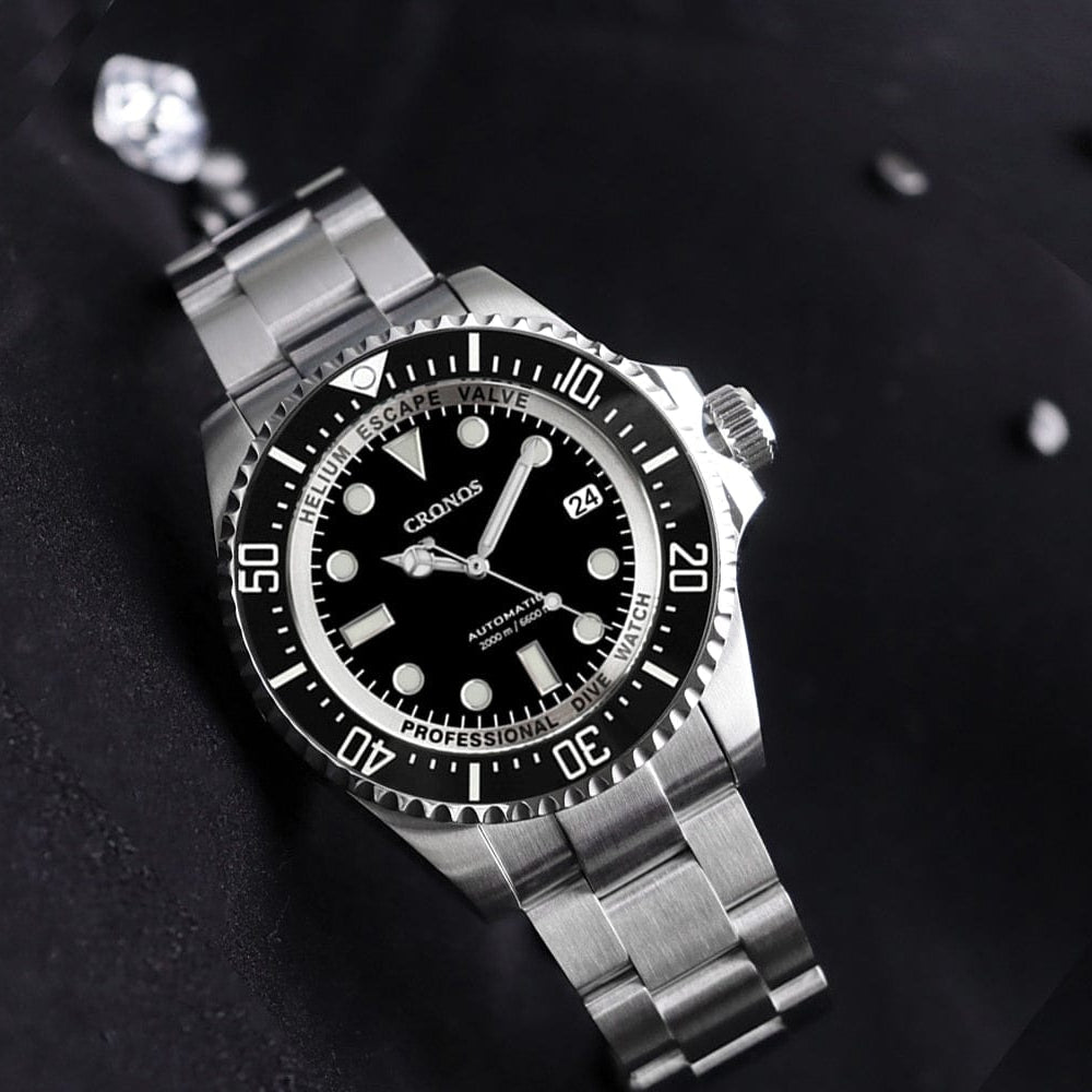 Limited Edition DeepSea 2000M Black Blue Dial ONETIMEBUY