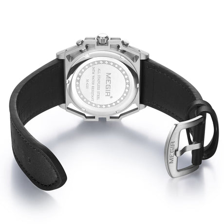 MEGIR AquaChrono Sport Rose gold(leather) ONETIMEBUY