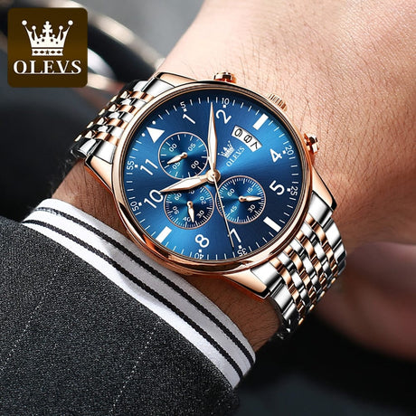OLEVS Fashionable Men's Watch ONETIMEBUY
