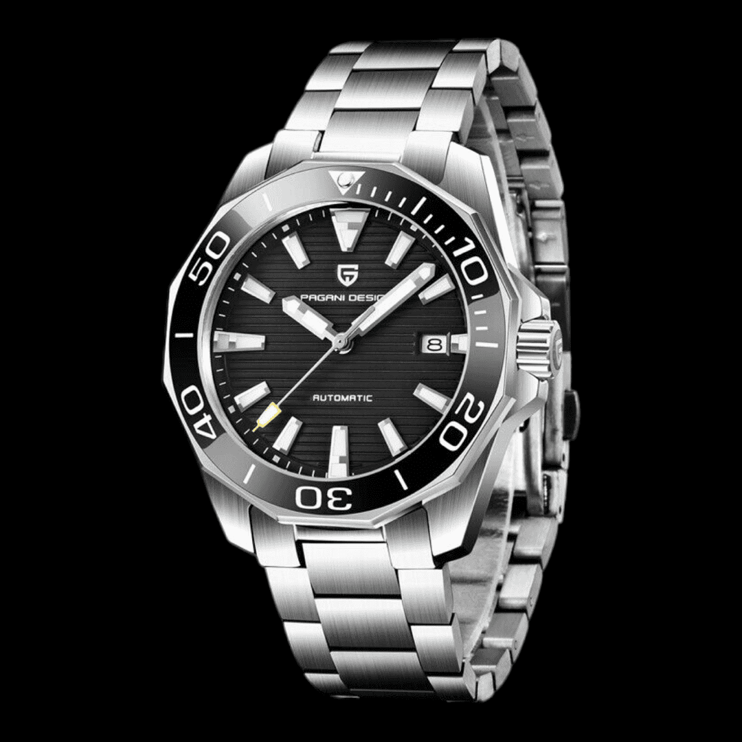 Pagani AlphaSeaMaster™ Black ONETIMEBUY