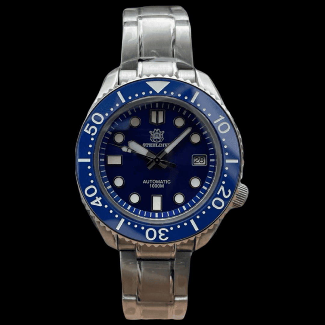 STEELDIVE 1000M BLUE SS ONETIMEBUY
