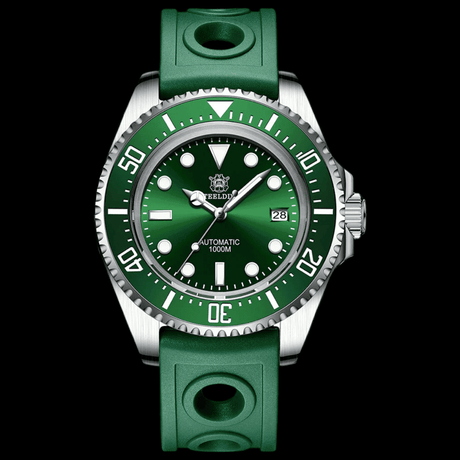 STEELDIVE 1000M Pro Green Rubber ONETIMEBUY