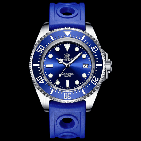 STEELDIVE 1000M Pro Blue Rubber ONETIMEBUY