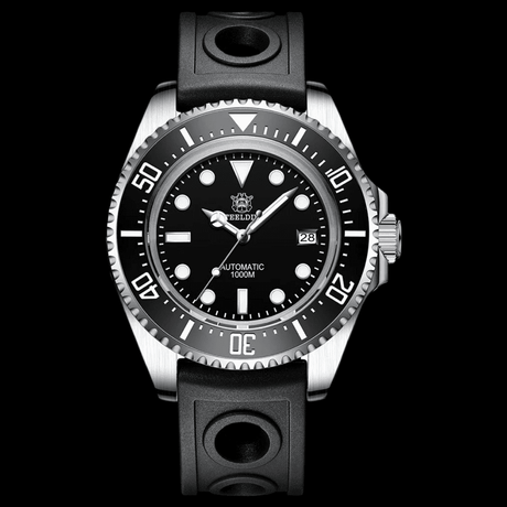 STEELDIVE 1000M Pro Black Rubber ONETIMEBUY