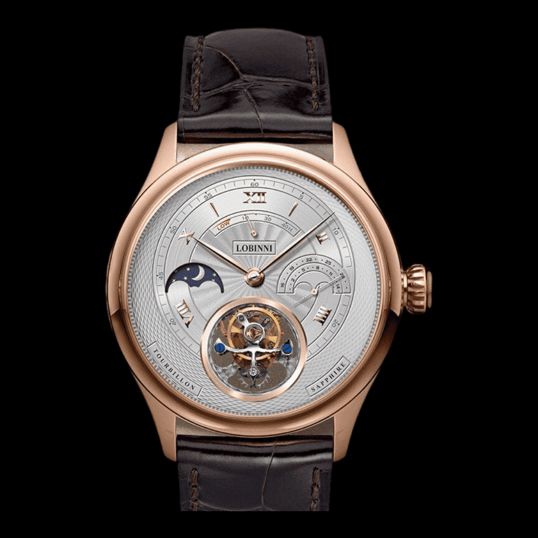 The LOBINNI Tourbillon Rose-White ONETIMEBUY