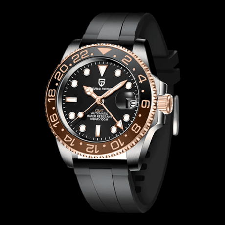 The Pagani Navigator II™ Rose Gold Edition Rubber rose gold ONETIMEBUY