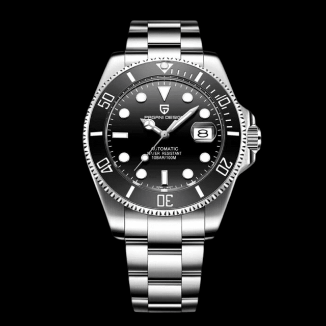 The Pagani Precision™ silver black ONETIMEBUY