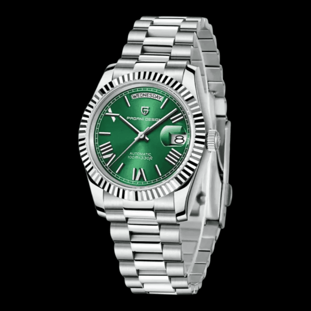 The Pagani Presidential Silver green ONETIMEBUY