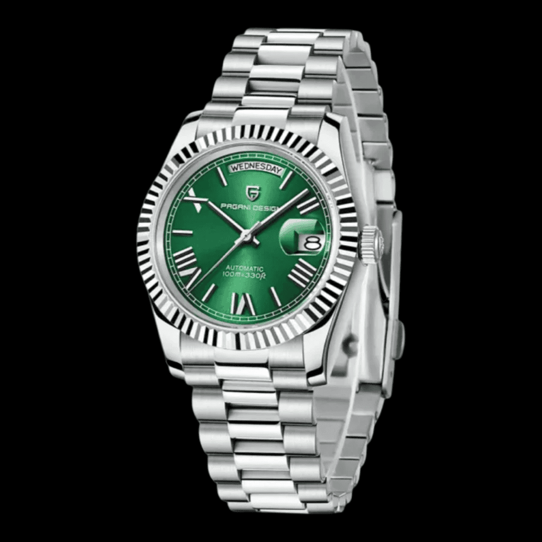 The Pagani Presidential Silver green ONETIMEBUY