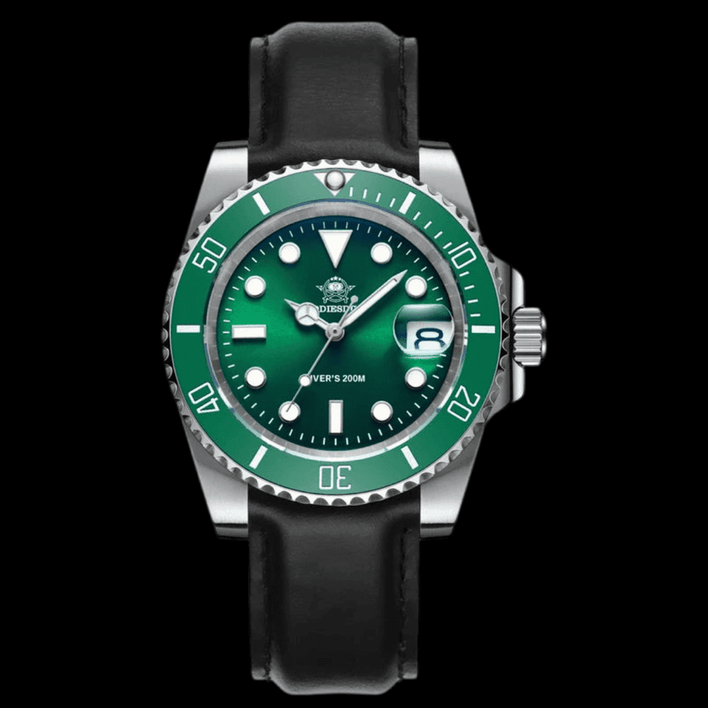 ADDIESDIVE 200M green leather ONETIMEBUY