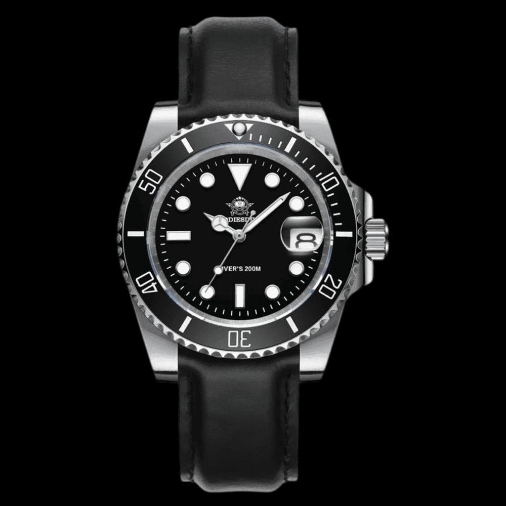 ADDIESDIVE 200M black leather ONETIMEBUY