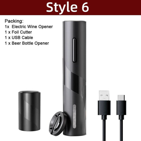 Automatic Electric Wine Opener Style 6 ONETIMEBUY