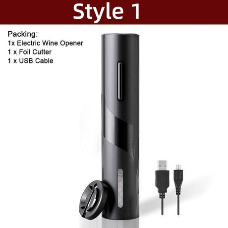 Automatic Electric Wine Opener usb style 1 ONETIMEBUY
