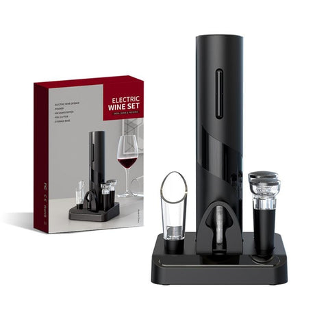 Automatic Electric Wine Opener with stand battery1 ONETIMEBUY