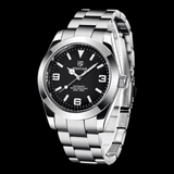 BENYAR Stainless Steel Automatic Mens Watch Black ONETIMEBUY