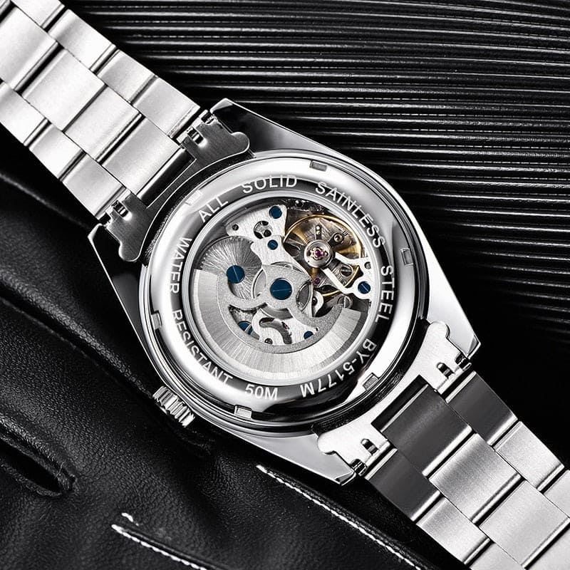 BENYAR Stainless Steel Automatic Mens Watch ONETIMEBUY