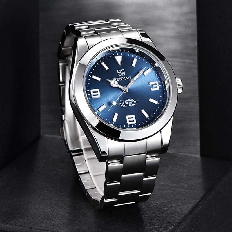 BENYAR Stainless Steel Automatic Mens Watch ONETIMEBUY