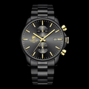 CHEETAH Sports Watch Black Gold Hands ONETIMEBUY