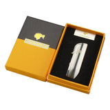 COHIBA Turbo Torch Triple Jet Flame Silver box set ONETIMEBUY