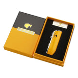 COHIBA Turbo Torch Triple Jet Flame Yellow box set ONETIMEBUY