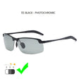 Colour-Changing Polarised Driving Sunglasses BLACK - CHAMELEON ONETIMEBUY