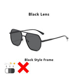 Colour-Changing Polarised Driving Sunglasses Black Frame BlackLen ONETIMEBUY