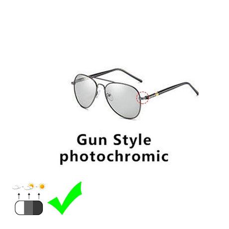 Colour-Changing Polarised Driving Sunglasses Type A Gun Style ONETIMEBUY