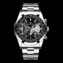 FNGEEN Presicion Men's Watch Silver/Black ONETIMEBUY