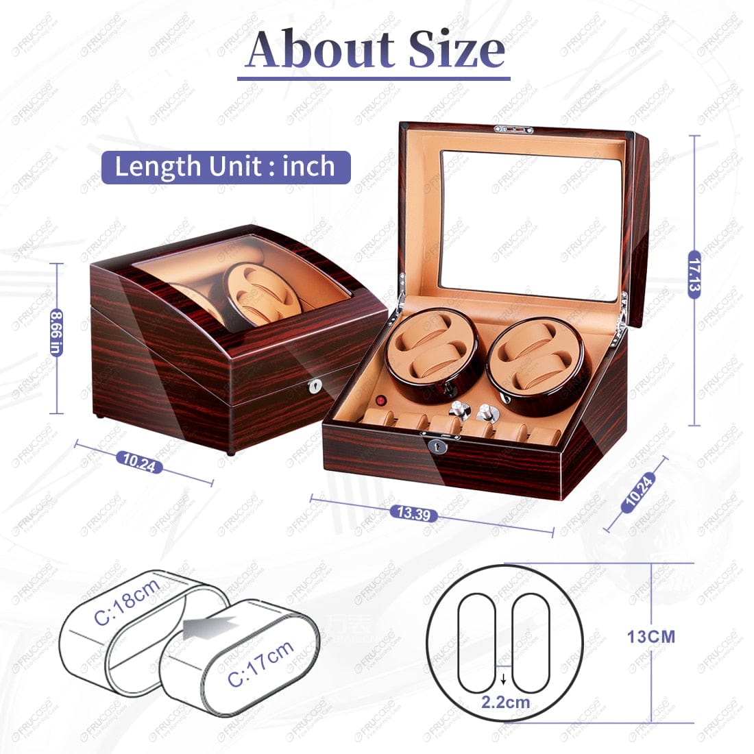 FRUCASE Watch Winder ONETIMEBUY