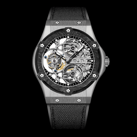 Haofa Carbon Tourbillon Black ONETIMEBUY