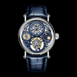 Haofa Skeleton GMT Tourbillon Silver Blue ONETIMEBUY