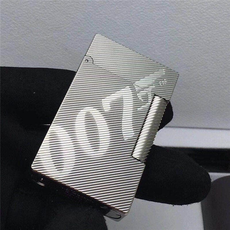 Limited Edition 007 Memorial Engraving Luxury Lighter Silver ONETIMEBUY