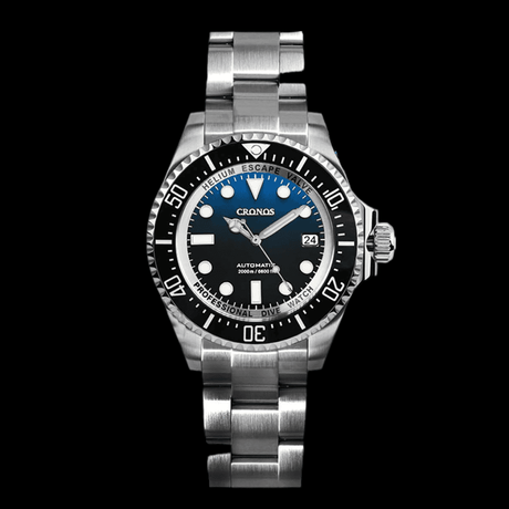 Limited Edition DeepSea 2000M Black Blue Dial ONETIMEBUY