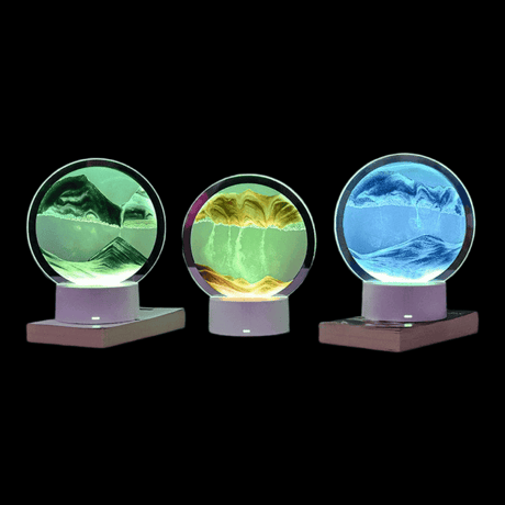 Moving Sand Art Night Light with 7 Colours ONETIMEBUY
