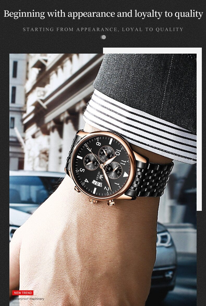 OLEVS Fashionable Men's Watch ONETIMEBUY