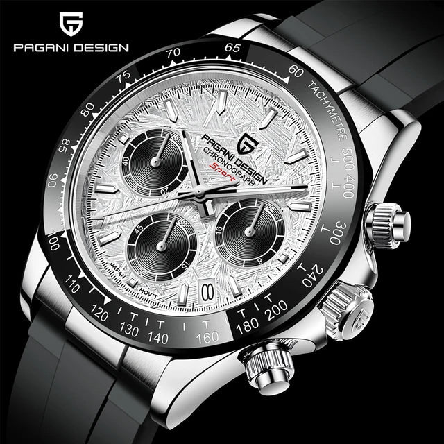 PAGANI Imola Silicone Meteorite Silver ONETIMEBUY