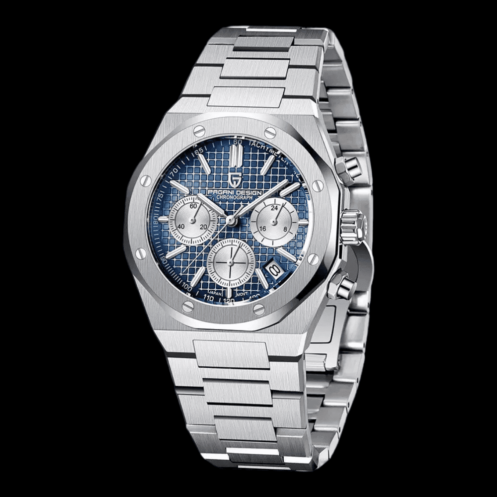 Pagani RoyalLuxe Oak™ Silver Blue ONETIMEBUY