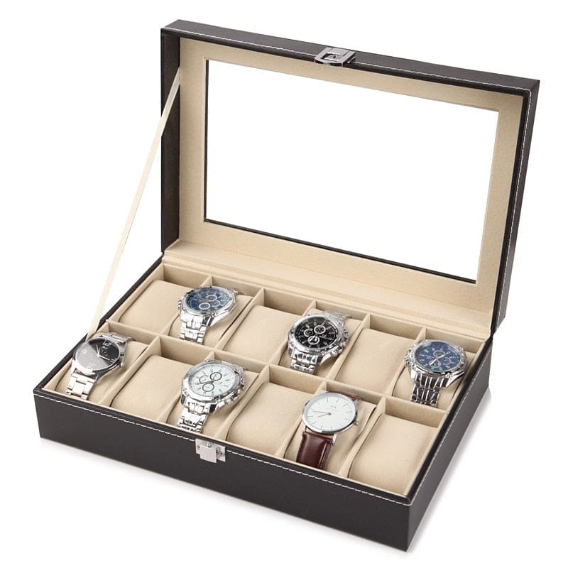 Premium Watch Display and Holder 12 Slots ONETIMEBUY