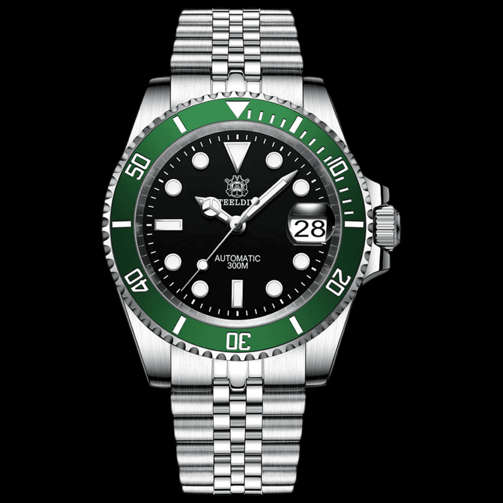 Steeldive 300M Green/Black Jubilee ONETIMEBUY